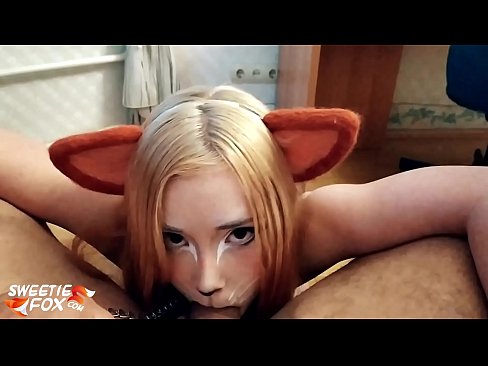 ❤️ Kitsune ਉਸ ਦੇ ਮੂੰਹ ਵਿੱਚ ਡਿਕ ਅਤੇ ਕਮ ਨਿਗਲ ❤❌ ਸਾਡੇ 'ਤੇ
